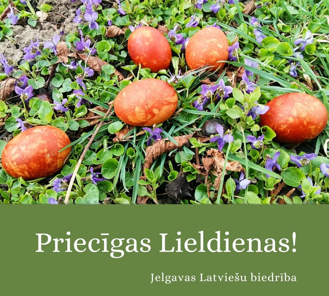 Priecīgas Lieldienas!