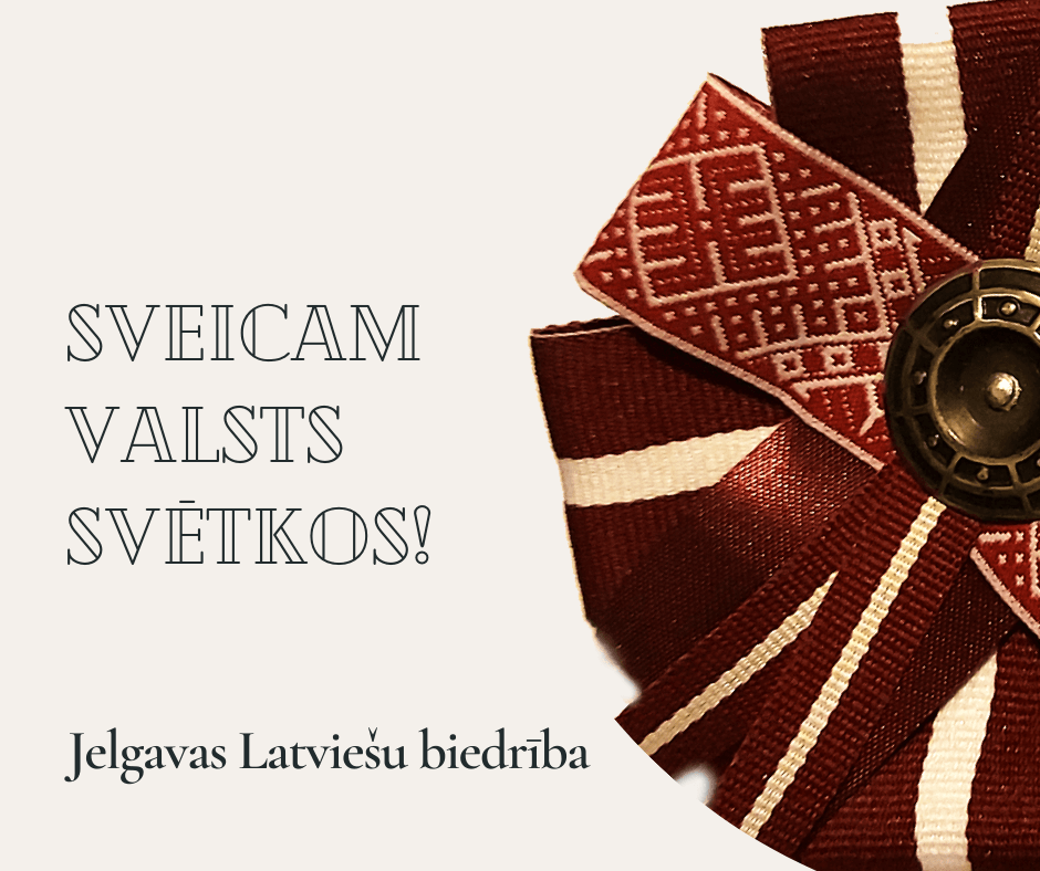 Sveicam valsts proklamēšanas svētkos!