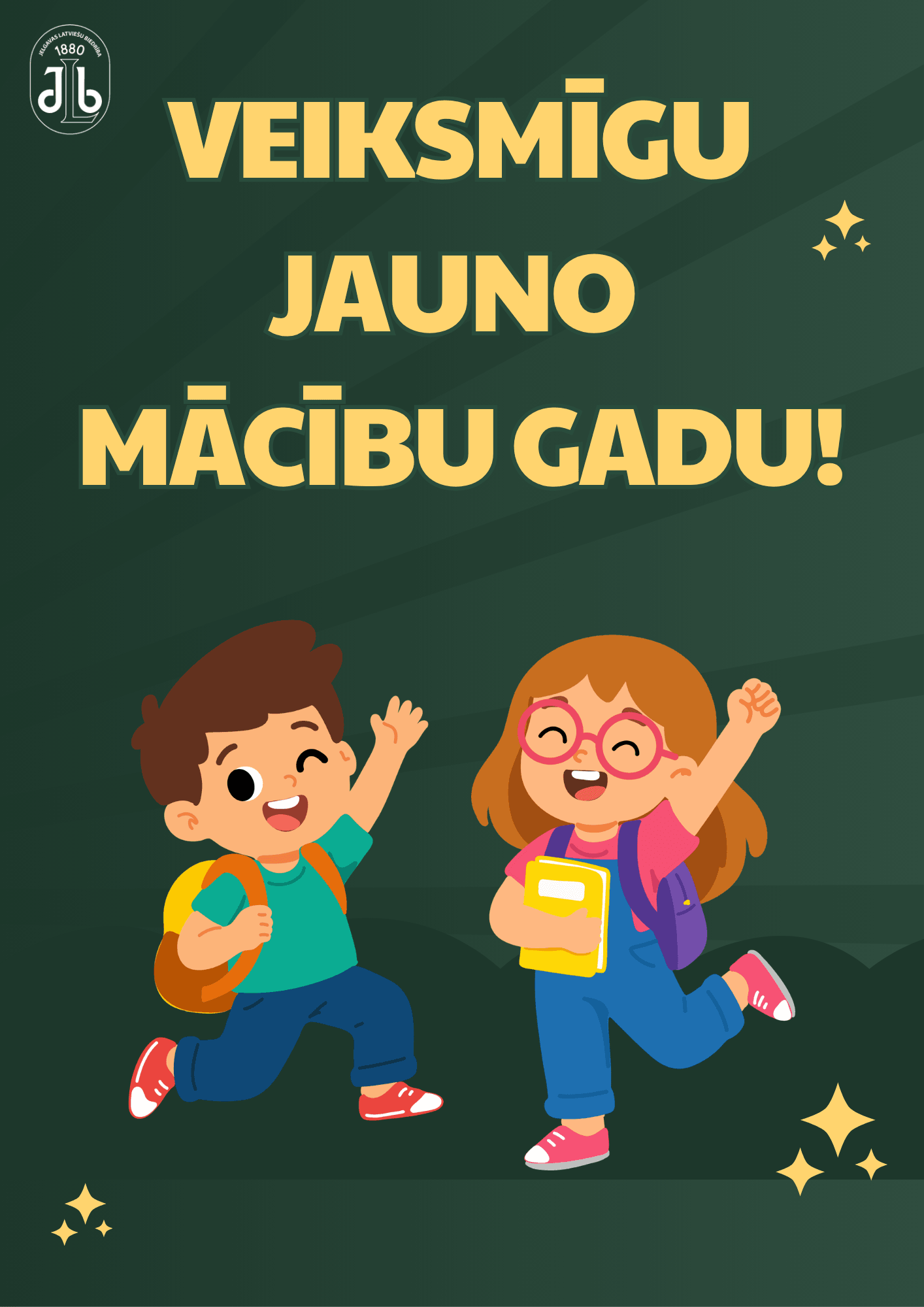 Veiksmīgu jauno mācību gadu!
