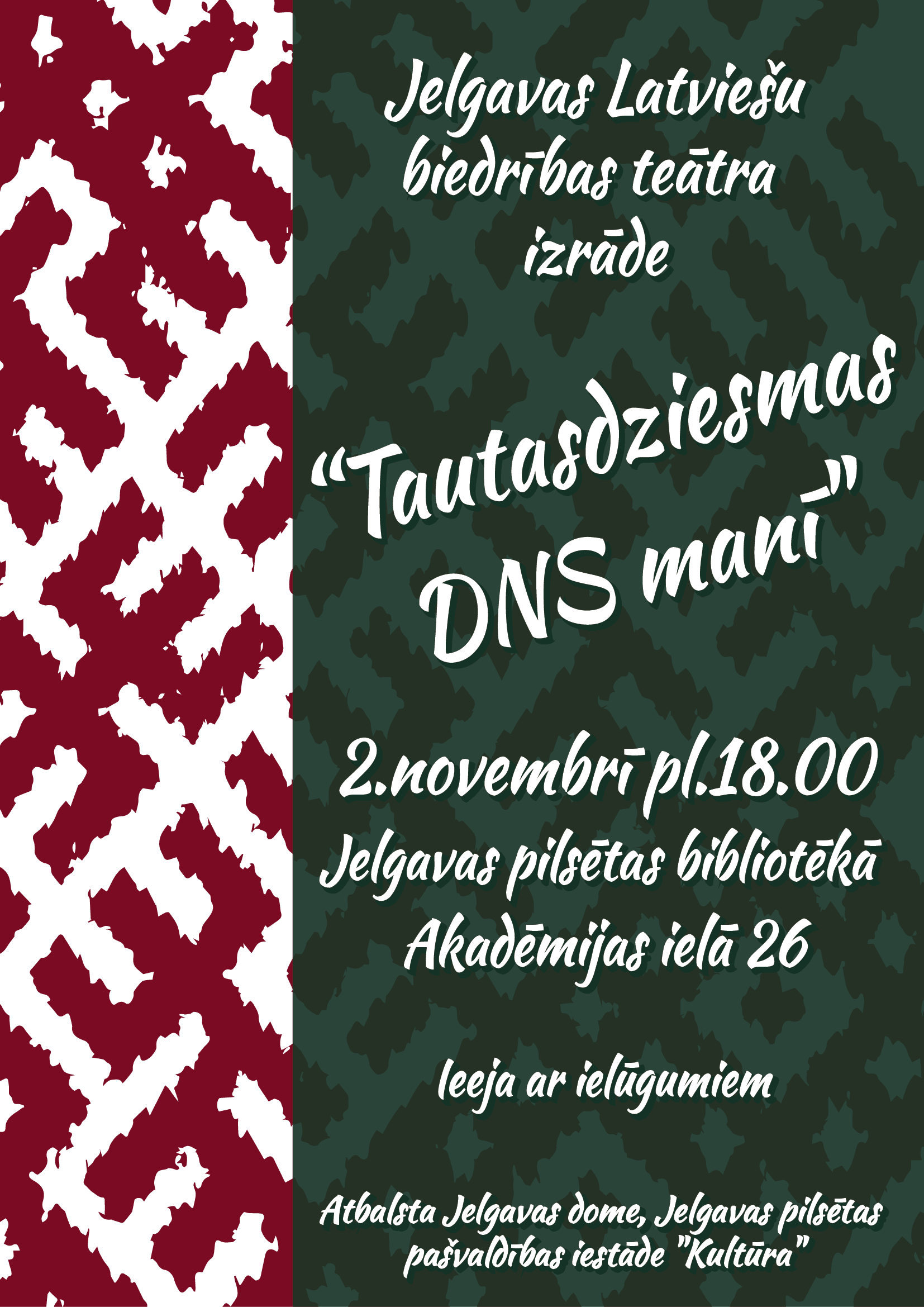 Aicinām uz iestudējumu “Tautasdziesmas DNS manī”