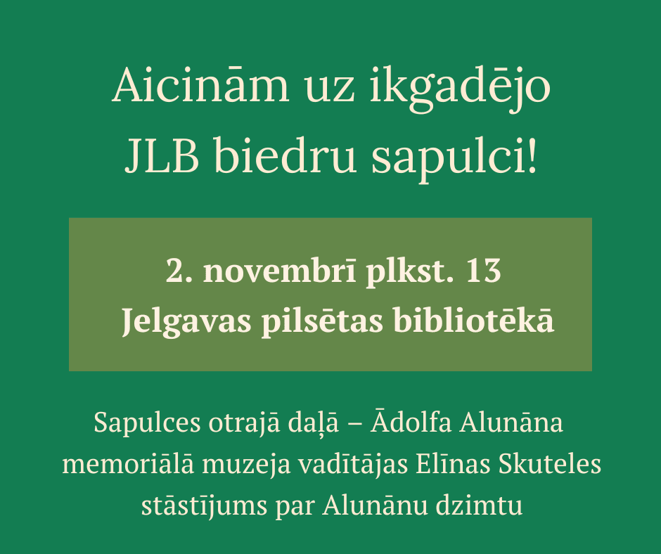 Aicinām uz biedru sapulci