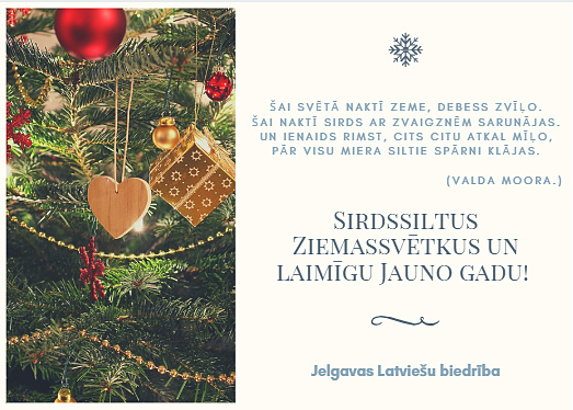 Sveicam svētkos!