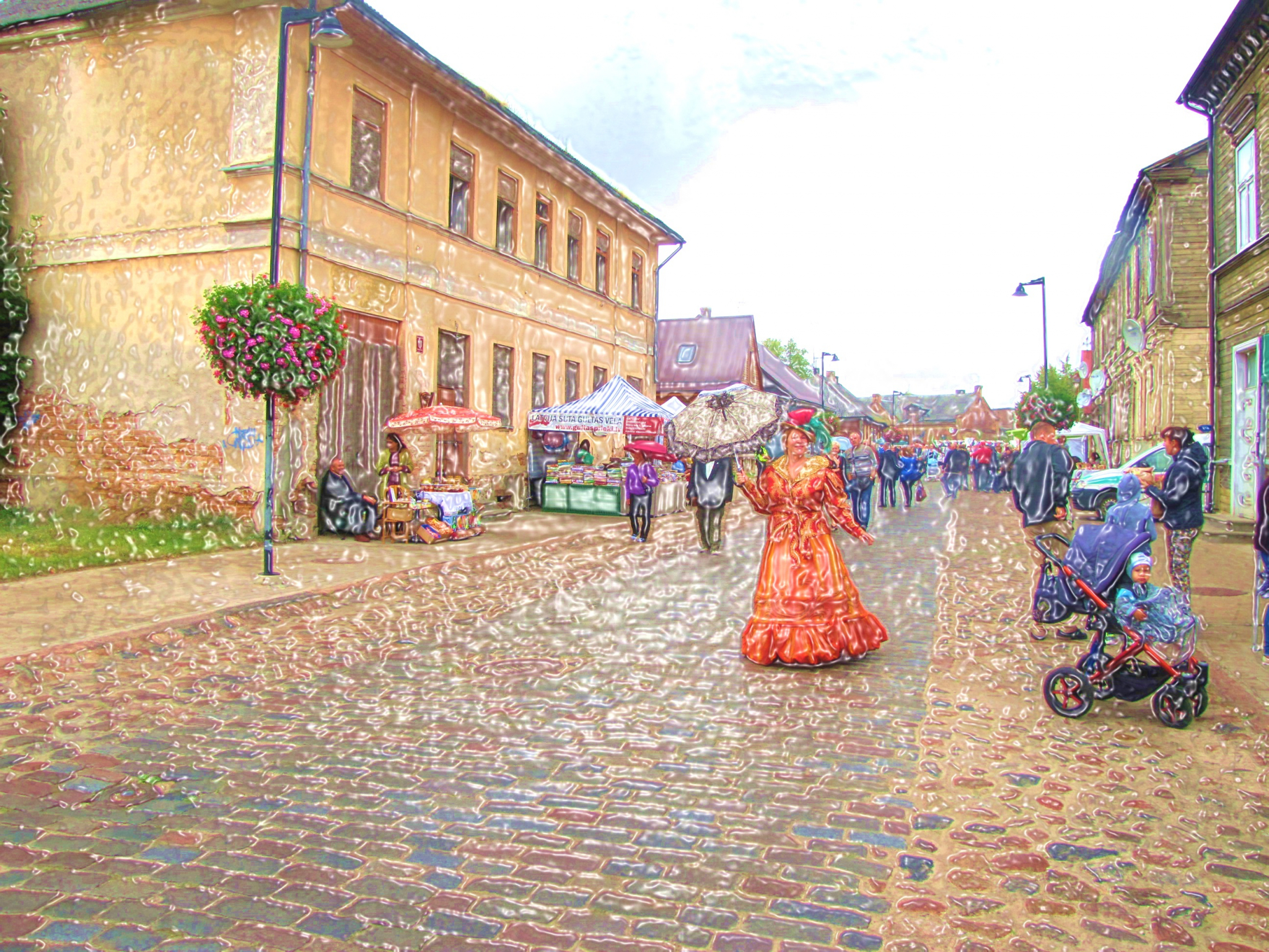 Zīmējumu konkurss bērniem un jauniešiem “Mana Vecpilsētas iela” 